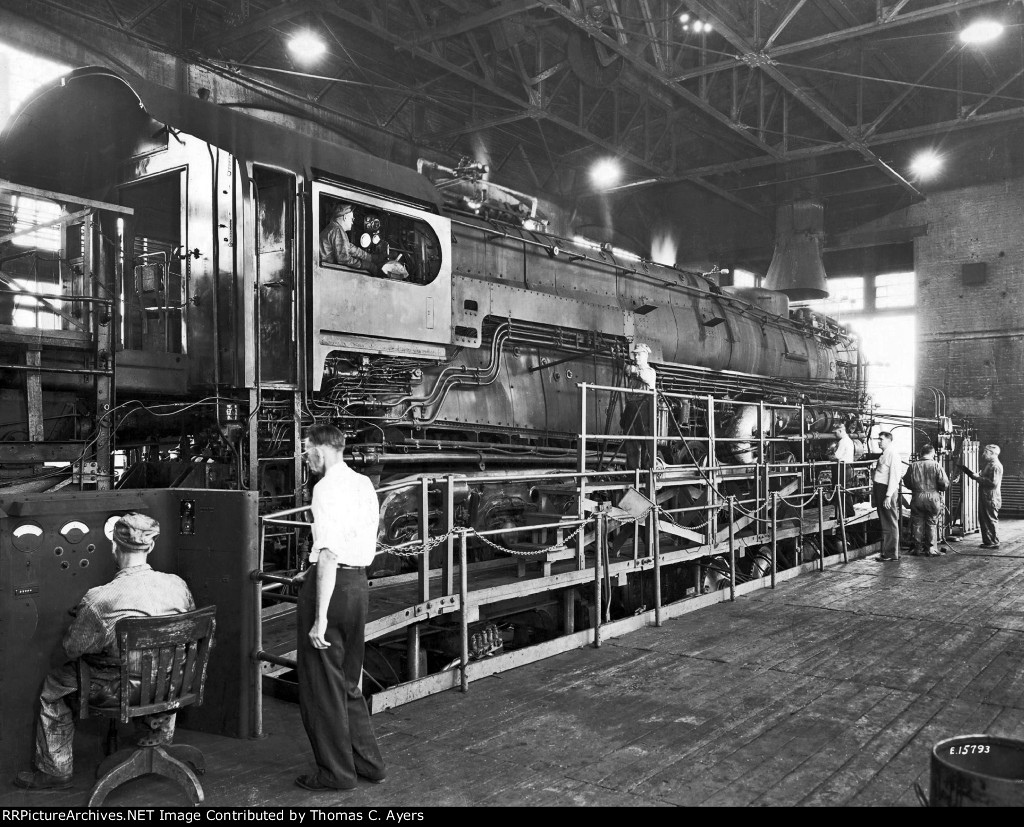 PRR Locomotive Test Plant, 1946